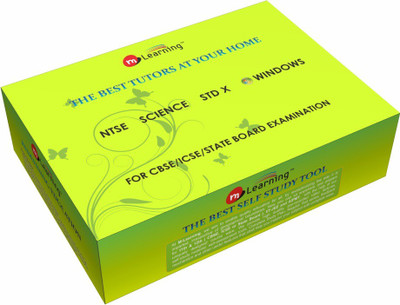 M Learning External Hard Disc for Science Video Lectures of Class 10 CBSE Upto NTSE Level on Windows OS(External Hard Drive)