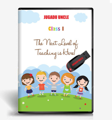 

JUGADU UNCLE 1ST CLASS MATHS & EVS ANIMATION STUDY MATERIAL(PEN DRIVE)