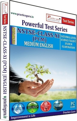 50% OFF on Practice guru Powerful Test Series NSTSE PCM Medium English (Class - 11)(CD)
