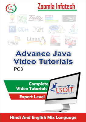 

LSOIT Learn Advance Java Programming Video Tutorials in Hindi, Total 168 Lectures and Total Duration 20 Hours(DVD)