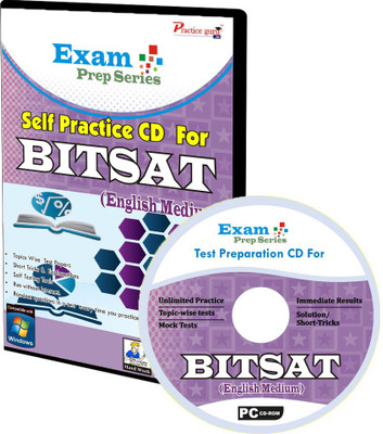 

Practice Guru Complete exam preparation material for BITSAT (135 Topic Wise Practice Test Papers)(CD)