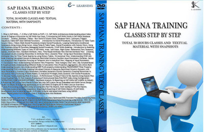 

KS SAP HANA Video Sessions Step By Step with Practical guide and Interview Questions book(DVD)