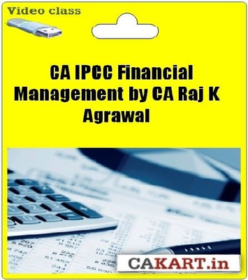 

Cakart CA IPCC Finance by CA Raj K Agrawal