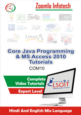 

LSOIT Core Java Programming Language + MS Access 2010 Video Tutorials in hindi , Total 254 Lectures and Total Duration 24 Hours(DVD)