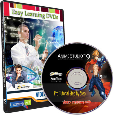 

Easy Learning Anime Studio Pro 9 Video Training Tutorial DVD(DVD)