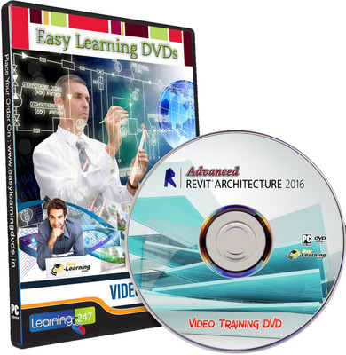 

Easy Learning Advanced Revit Architecture 2016 Video Training Tutorial DVD(DVD)