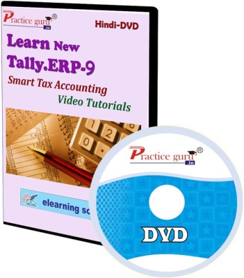 Practice guru Tally.ERP 9 Smart Tax Accounting Video Tutorial(CD)