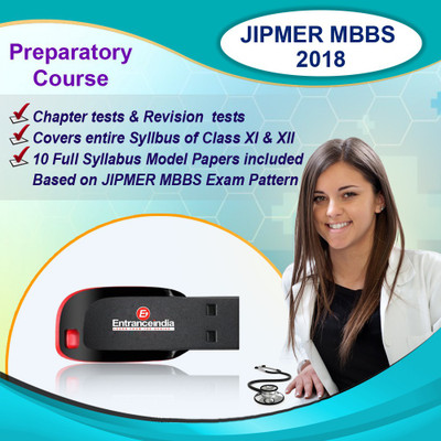 

Entranceindia.com JIPMER MBBS 2018 Preparatory Course with 10 Model Papers (Pen Drive)(PEN DRIVE)