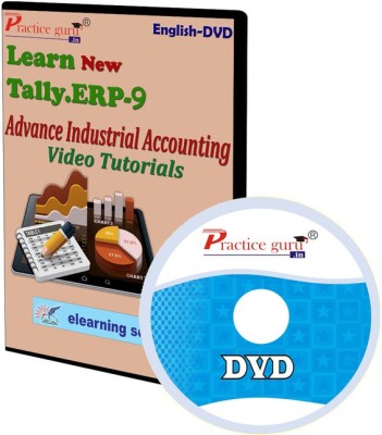 Practice guru Tally.ERP 9 Advance Industrial Accounting Video Tutorial(CD)