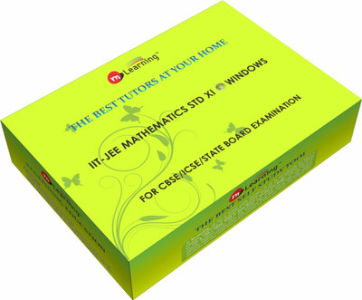 M Learning Mathematics Video Lectures for XI Standard CBSE, IITJEE Mains and IITJEE Advance Level on Windows OS by M-Learning(External Hard Drive)