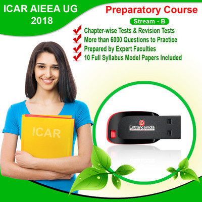 

Entranceindia.com ICAR STREAM B 2018 Preparatory Course with 10 Model Papers (Pen Drive)(PEN DRIVE)