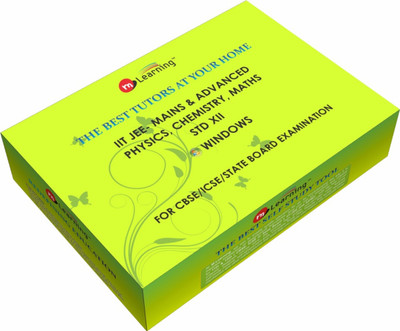 

M Learning Complete Pack of Physics Chemistry and Mathematics for Standard XII CBSE Upto IITJEE Mains and Advance Level on Windows OS by M-Learning(External Hard Drive)