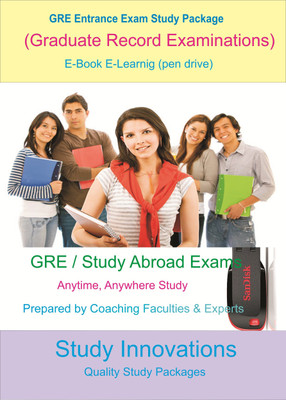 

Study Innovations GRE Study Package(Pendrive)
