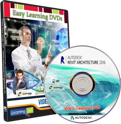 Easy Learning Revit Architecture 2016 Biginner Level Video Training Tutorial DVD(DVD)