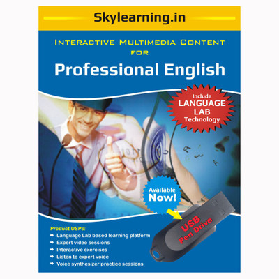 

Skylearning.In Professional English (Pen Drive)(Professional English Pendrive Combo Pack)