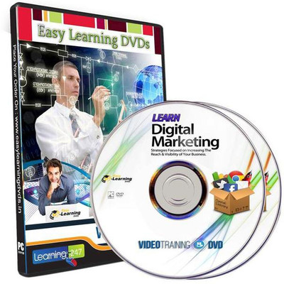 

Easy Learning Digital Marketing 12 Video Course On 2 DVDs(DVD)