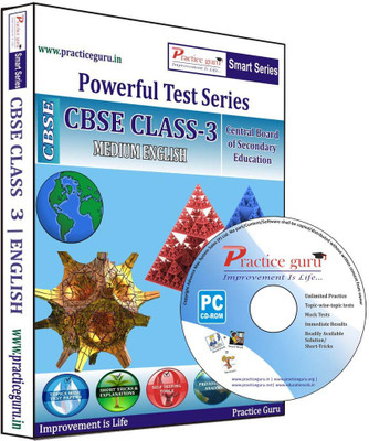 

Practice Guru Class 3 - Maths, EVS & English Combo