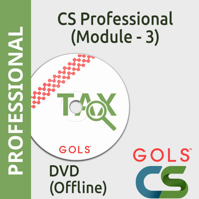 

GOLSOnlineCoaching CS Professional Module III Offline(DVDs and Pendrive)