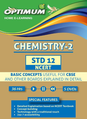 

Optimum Educators Optimum Educators Educational DVDs CBSE/NCERT Standard 12 Chemistry-Vol-2(DVD)