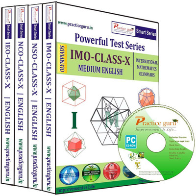 

Practice Guru Powerful Test Series (IMO / NSO / NCO / IEO) Medium English (Class - 10) (Combo Pack)