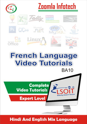 

LSOIT Learning French Language (English To French) Video Tutorials in hindi , Total 45 Lectures and Total Duration 4 Hours(DVD)