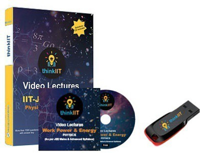 

thinkIIT IIT JEE Video Lectures : Work Power and Energy : In DVD(DVD's & CD's)
