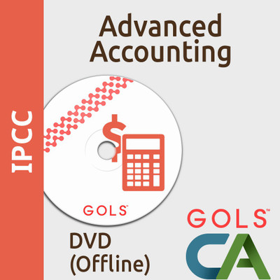 

GOLSOnlineCoaching CA IPCC Advanced Accounting Offline(DVDs and Pendrive)