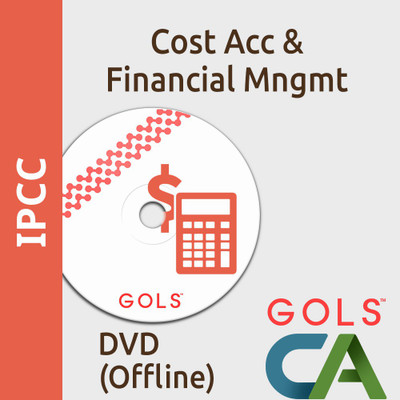 

GOLSOnlineCoaching CA IPCC Cost Accounting And Financial Management Offline(DVDs and Pendrive)