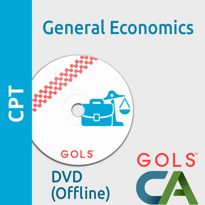 GOLSOnlineCoaching CA CPT General Economics Offline(DVDs and Pendrive)