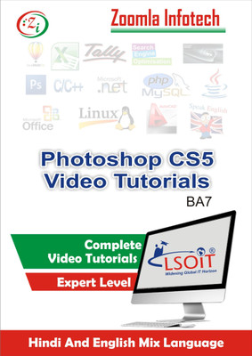 

LSOIT Adobe Phtoshop CS5 Designing Video Tutorials in Hindi, Total 148 Lectures and Total Duration 8 Hours(DVD)