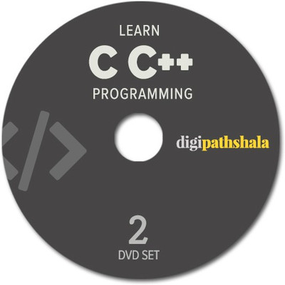 

Digi Pathshala Learn C C++ Programming Language from Scratch 2 CD's Set (80+ video Lectures and 6 hours of content)(CD)