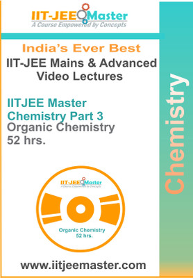 

IITJEEMaster IIT JEE Chemistry Video Lectures : Organic Chemistry for 2 year in Dvd | (for windows os: Laptop/Desktop )(DVD)
