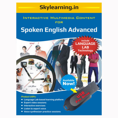 

Skylearning.In Spoken English Advanced (Pen Drive)(Spoken English Advanced Pendrive Combo Pack)