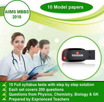 

Entranceindia.com AIIMS MBBS 2018 Model Papers Pen Drive (10 Sets)(PEN DRIVE)