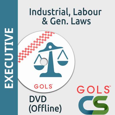 

GOLSOnlineCoaching CS Executive Industrial,Labour & Gen.Laws Offline(DVDs / Pendrive)