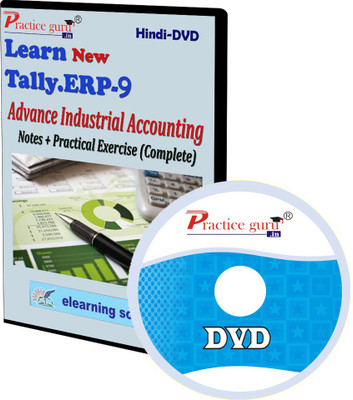 

Practice Guru Tally ERP 9 Advance Industrial Accounting Notes + Practical Exercise(CD)
