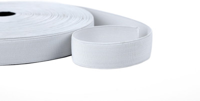 

Vardhman Woven White Elastic(25 m)