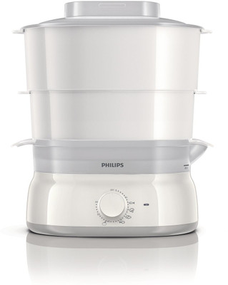 

Philips Steamer HD9103 Food Steamer(5 L, White)