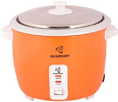 

Maxoware MYENT002 Electric Rice Cooker(1.8 L, Orange)