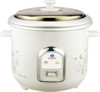 

Everest EV 18 Electric Rice Cooker(1.8 L, White)