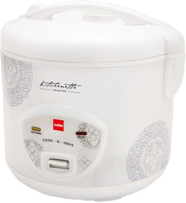 8% OFF on Cello N-Serve Electric Rice Cooker(1.8 L, White) 8% OFF on Cello N-Serve Electric Rice Cooker(1.8 L, White)