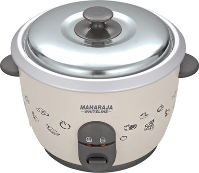 

Maharaja Whiteline 180A Electric Rice Cooker(1.8 L)