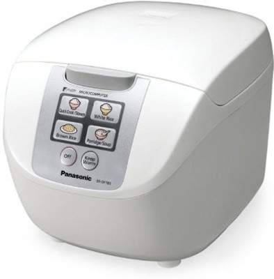 Panasonic SR-DF181 Electric Rice Cooker with Steaming Feature