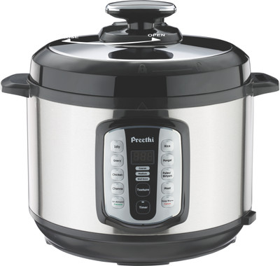 

Preethi TOUCH-5.0L Electric Rice Cooker(5 L, Silver)