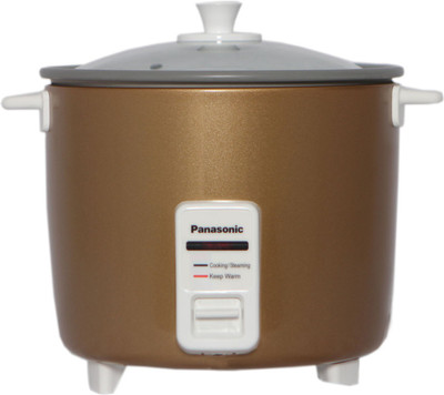 

Panasonic SR WA 18H TT Electric Rice Cooker with Steaming Feature(1.8 L, Gold)