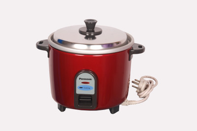 Panasonic SR-WA 18 (Z9) Electric Rice Cooker(1.8 L, Red) available at flipkart for Rs.2199