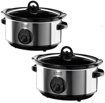 

Russell Hobbs RU-23200 Electric Rice Cooker(3.5 L, sliver and black)