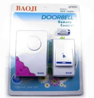 A&T Cordless Wireless Calling Remote Wireless Door Chime(1 Tune)