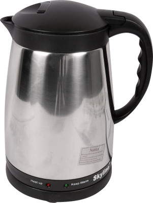 

Skyline VTL-7575 Electric Kettle(1.5 L, BLACKIISILVER)