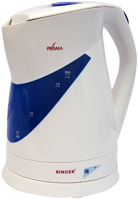 

Singer SKT170BWT Electric Kettle(1.7 L, White, Blue)
